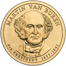 2008-P Martin Van Buren Presidential One Dollar Coin
