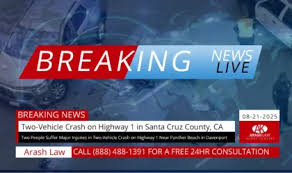 Motorcycle accident scene in Desert Hot Springs