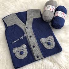 Pirinc Orgu Bebek Yelegi Fusun Baby Knitting Patterns Orgu Erkek Bebek Hirka