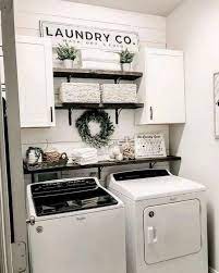 This faux farmhouse laundry room is the exact laundry room of our dreams! 37 Clever Laundry Room Remodel Ideas And Designs Home Decor In 2020 Laundry Room Organization Storage Laundry Room Remodel Laundy Room