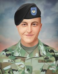 On October 4th, 23 year old U.S. Army Sergeant James Slape from Morehead  City (North Carolina) was killed in action in Afghanistan. While conducting  mounted patrol operations in the Southern Helmand Province,