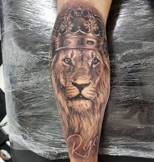 Play up the connection to your body and the innate femininity of the hip and thigh area by mimicking the body in the image, like this line art of a female form. 15 Lion Leg Tattoo Ideas And Designs Petpress