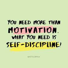 Pin On Self Discipline
