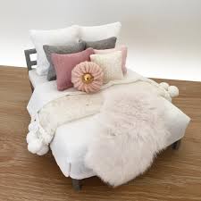 Minibedmonday Custom Bed Heading Out The Door Along With A Lot Of Orders From The Weekend Stalk Your Postie Dollhouse Bed Doll House Plans Custom Bed