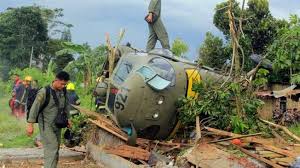 Police said the helicopter was seen going on a nosedive, hitting the. 12 Hurt As Philippine Air Force Helicopter Crash Lands Urdupoint