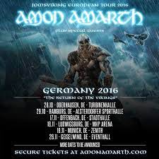 Amon amarth, turbinenhalle, 28. oktober