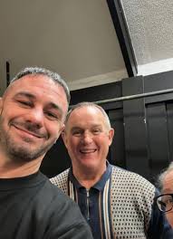 I wasn't there tonight but it was lovely to see Leigh Parks old head honcho  Spud Vince up the gym. Although he's no longer with us in a coaching  capacity he'll always