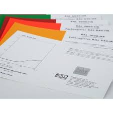 Ral 840 Hr Single Cards Classic Colours Pages A5 Size