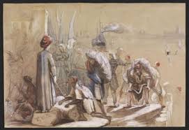 Baggage of the Royal artillery landi ...