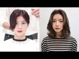 Short sides, long top asian hairstyles. 10 Beautiful Korean Bang Cutting 2019 How To Cut Bangs Hair Beauty Youtube
