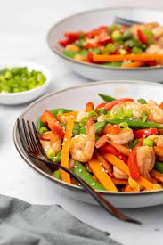 Keto Shrimp Stir Fry Recipe In 2021 Healthy Low Carb Dinners Healthy Protein Shrimp Stir Fry