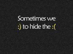 Smile To Hide The Pain