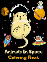 The kids will love these fun santa coloring pages. Animals In Space Coloring Book For Kids Ultimate Fantastic Outer Space Colouring Book For Children 50 Pages With Astronaut Animals In Wide Space Funny Gifts For Space Lovers Boys