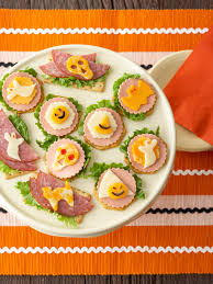 Just hearing the word christmas treats brings a smile to my face. 35 Easy Halloween Party Appetizers Better Homes Gardens