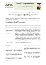 In its most recent financial highlights, the company reported a net sales revenue drop of 15.45% in 2019. Pdf Diesel Fuel Quality Control Of Titas Gas Field Tgf Bangladesh