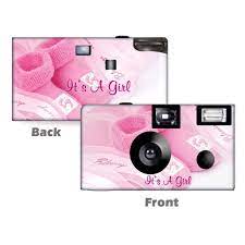 5pack Baby Girl Booties Disposable Cameras Free Shipping Baby Shower Cameras Baby Cameras From Customcameracollection Wm 51094 C Walmart Com