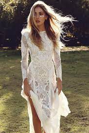 27 summer wedding guest dresses for every dress code. Cheap Wedding Dresses Uk Buy A Line Ivory Sheath Brush Train Long Sleeve Backless Lace W Backless Lace Wedding Dress Wedding Dresses Summer Wedding Dress Beach