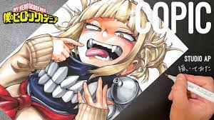 ヒロアカ】トガちゃん 描いてみた | Drawing Himiko Toga | copic | My Hero Academia - YouTube