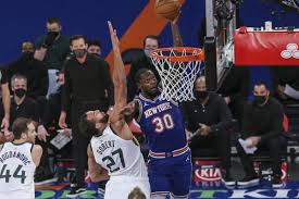 He has averaged over 12 points per game, and eight boards. Knicks Julius Randle Playing Like All Star Heat S Tyler Herro Battles Injury A Sea Of Blue