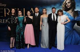 Are You Allowed To Be Out After Midnight Cinderella S Lily James Dashes To The Premiere Afterparty In Sheer Blouse And Sk Lily James Premiere Cinderella Movie
