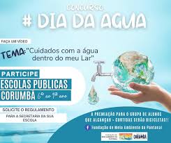 En argentina no quedan ecosistemas completos y el 70% del suelo está en proceso de desertificación. Concurso De Videos Vai Celebrar O Dia Mundial Da Agua Em Corumba Municipio De Corumba