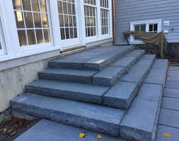 Our current owners are the third generation to be fabricating and manufacturing natural stone products. Stone Stairs And Steps From Landscape Depot Massachusetts
