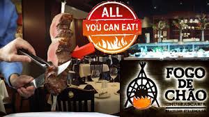 A brazilian churrascaria, is defined as a brazilian steakhouse. All You Can Eat Churrascos Fogo De Chao Brazilian Steakhouse San Antonio Texas Youtube