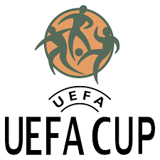 Uefa champions league logo by unknown author license: Uefa Cup Logo Black And White Brands Logos
