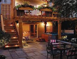Second Floor Deck With Screened In Porch Design And Stairs 17 Decomagz Porch Design Patio Design Patio Under Decks