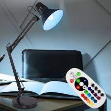 I attached the gerber file of the pcb below, so if you want, you can order this pcb from jlcpcb to renew your older lamps as i did :) first of all, by using a soldering iron, i attached headers, resistors, the power jack, rgb, 5mm. Movable Rgb Led Clamp Table Lamp 28049s