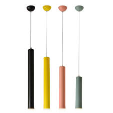 New Arrival Led Cylinder Pendant Lights Colorful Macarons Single Heads Macaron Droplight For Living Room Kids Room Bedroom Hanging Light Exterior Pendant Light Lamp Pendant From Tooleryled 48 93 Dhgate Com