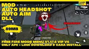 Aplikasi auto headshot free fire terbaru 2020 100% anti banned !! Mod Menu Free Fire Terbaru Versi 1 47 6 Vip V6 Auto Headshot 100 Anti Banned Youtube