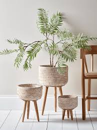 Check out our indoor flower pots selection for the very best in unique or custom, handmade pieces from our planters & pots shops. Decorating Pots For Plants Planter Stand Bamboo Planter Indoor Plant Pots