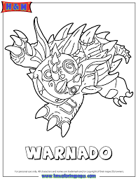Skylanders is an action video game series published by activision. Skylanders Spyros Adventure Air Series2 Warnado Coloring Page Coloring Home
