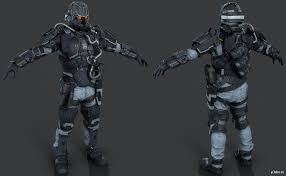 Helghast Infantry E3beta Pack 3d Models Shadow Fall Shadow Infantry