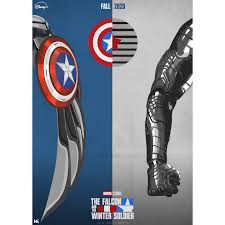 Falcon is an authoritative ally for captain america; I Made Falcon And Winter Soldier Poster In Minimalvector Style Ps I Know Bucky S Hand Is Wrong Ignore Soldier Poster Winter Soldier Wallpaper Winter Soldier
