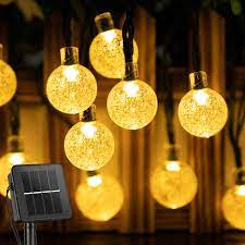 Maybe you would like to learn more about one of these? Solar String Lights Outdoor 60 Led 35 6 Feet Crystal Globe Lights With 8 Lighting Modes Waterproof Solar Powered Patio Lights For Garden Yard Porch Wedding Party Decor Warm White Amazon Com