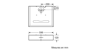 Bosch Dhu665el Hotte Sous Plan
