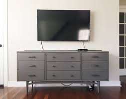 This guide will teach you how to hide cables quickly, without cutting into your walls, while keeping your home looking clean and modern. How To Hide Tv Wires For A Cord Free Wall Young House Love