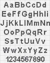 Kostenloses unterrichtsmaterial für die schule. Cross Stitch Kreuzstichmuster Alphabet Kreuzstichschrift Kreuzstichbuchstaben