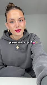 Jayla Cleaning Out Purse