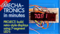 Using 7-segment display LED's
