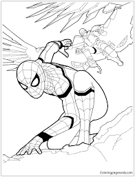 I do not own any of the characters shown in this video all rights. Spider Man Homecoming 1 Coloring Pages Spiderman Coloring Pages Free Printable Coloring Pages Online
