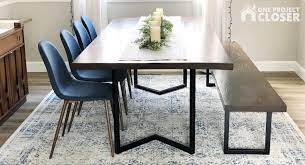 How to build a diy husky modern dining table for $100! Diy Modern Dining Table Plans Tutorial