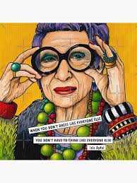 Iris Apfel Pillows & Cushions for Sale