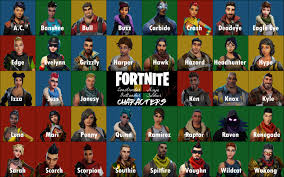 Characters are ais introduced in fortnite: Fortnite Characters Names Fortnite Aimbot Xex Zip