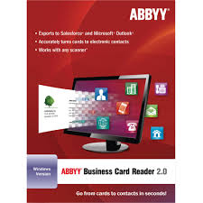 Abbyy business card reader scans and manages all your business cards and contacts in a flash. Abbyy Abbyy Business Card Reader 2 0 For Windows Frlbcrdfw2xb
