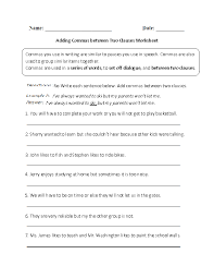 Englishlinx Com Commas Worksheets Kindergarten Worksheets Sight Words Sight Word Worksheets Weather Words