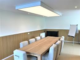 The dropped element can be left plain or decorated with a 3d wallpaper, wooden laminates or even a simple hanging lamp. Micro Perforated Streched And Enlighted Ceiling Films