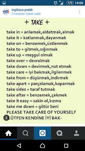 Suleyman Adli Kullanicinin Ingilizce Ogrenmek Icin Panosundaki Pin Ogretim Ingilizce Dilbilgisi Ingilizce Deyimler